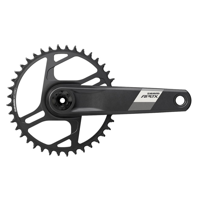 SRAM APEX 1X Crankset Wide D1 Dub Direct Mount 40T (BB Not Included): 172.5MM