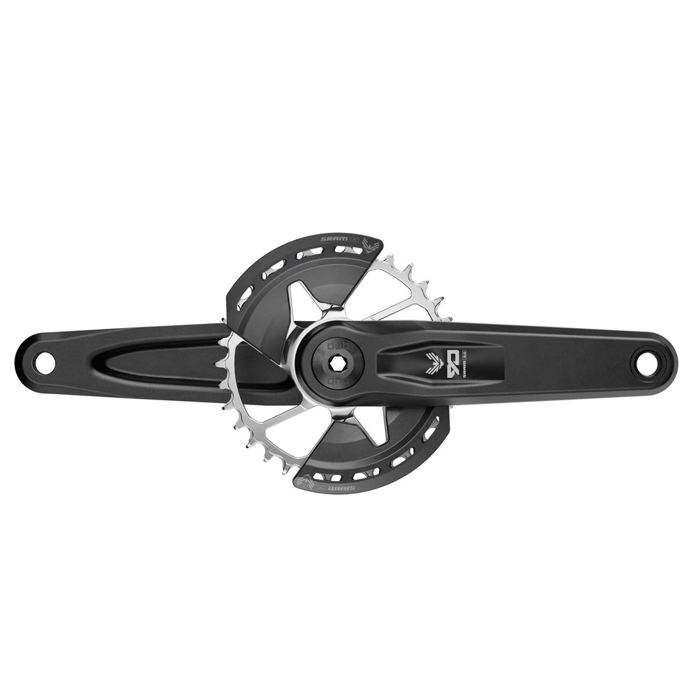 SRAM Crankset Eagle 90 Q174 CL55 DUB MTB Wide Black 2-guards 32t Steel T-Type (BB and BB DUB spacers are not included)