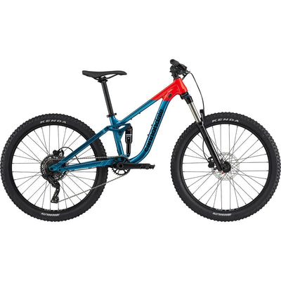 2024 Cannondale Habit 26 Inch Kids Full Suspension Mountain Bike Teal