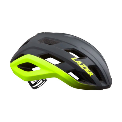 Lazer Strada With KinetiCore Road Helmet in Flash Yellow