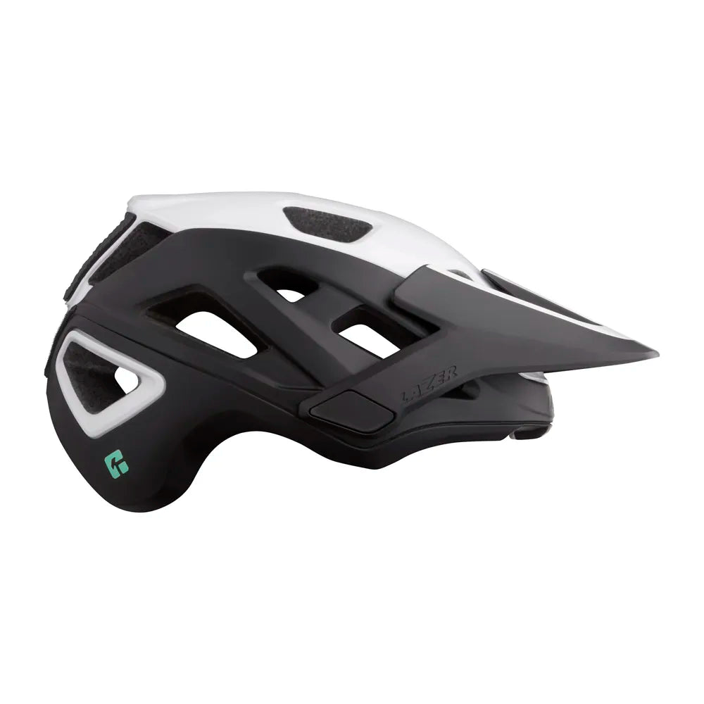 Lazer Jackal With KinetiCore Mountain Bike Helmet in Matt White