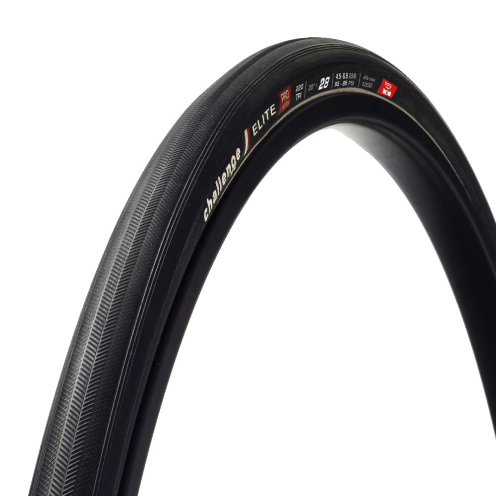 Challenge Elite Handmade Tubular Road Tyre in Black