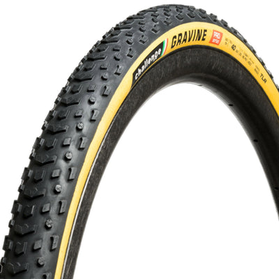 Challenge Gravine PRO Handmade Tubeless Ready Gravel Tyre in Tan