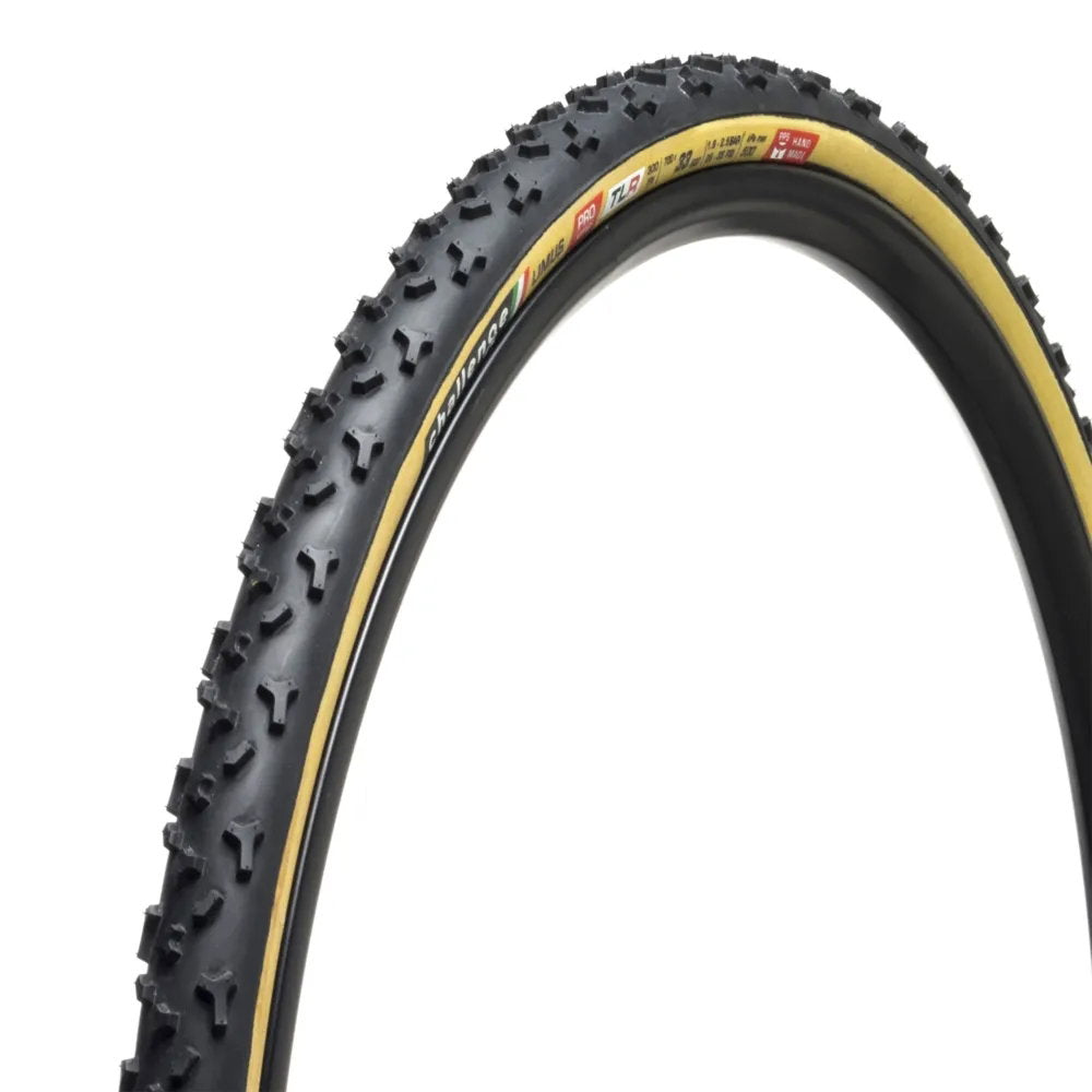 Challenge Limus Pro Handmade Tubeless Ready CX Tyre in Tan