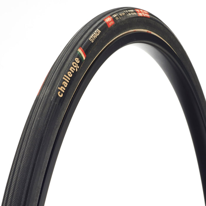 Challenge Strada Handmade Road Tyre in Black