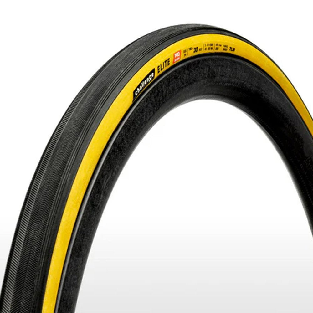 Challenge Elite Pro Handmade TLR Road Tyres in Tan