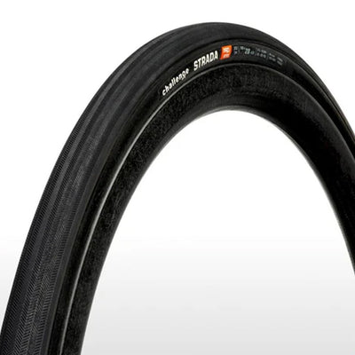 Challenge Strada Pro Handmade Clincher Road Tyres in Black