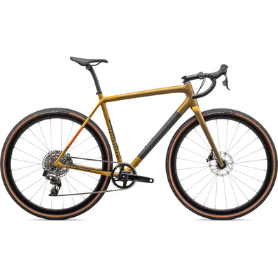 2024 Specialized Crux Expert Carbon Gravel Bike in Harvest Gold