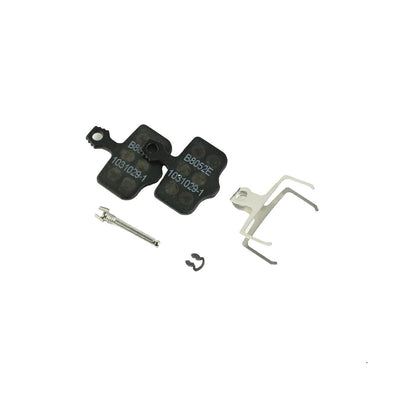 SRAM Disc Brake Pads - Small Organic/Steel (Quiet) - 2 Piece Road/Elixir/DB/Level B1 (2020+) - OE Road Pad