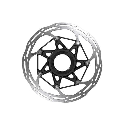 Sram Centerline 2 Piece Brake Disc Rotor Centerlock Rounded in Black