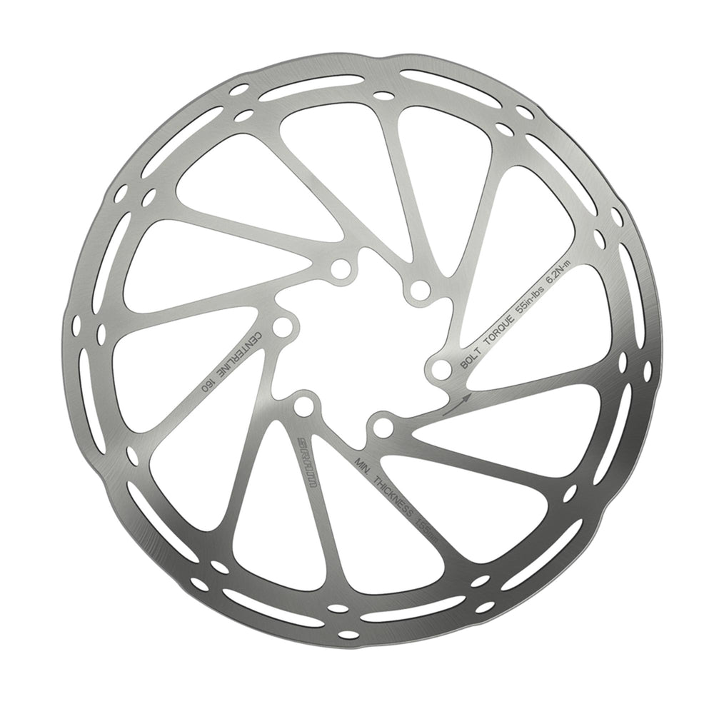 SRAM Rotor Centerline (Includes Steel Rotor Bolts) Rounded 2.0mm: 200MM