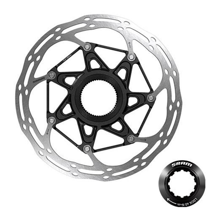 SRAM Rotor Centerline 2 Piece Centerlock Rounded (Includes Internal Tooled Lockring): 160MM
