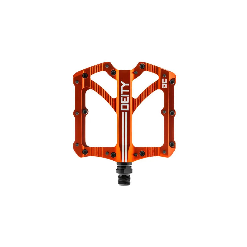Deity Bladerunner Mountain Bike Pedals in Orange