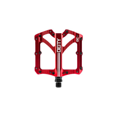 Deity Bladerunner Mountain Bike Pedals in Red