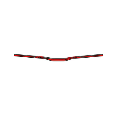 Deity Blacklabel 15mm Rise x 800mm Aluminium Handlebar in Red