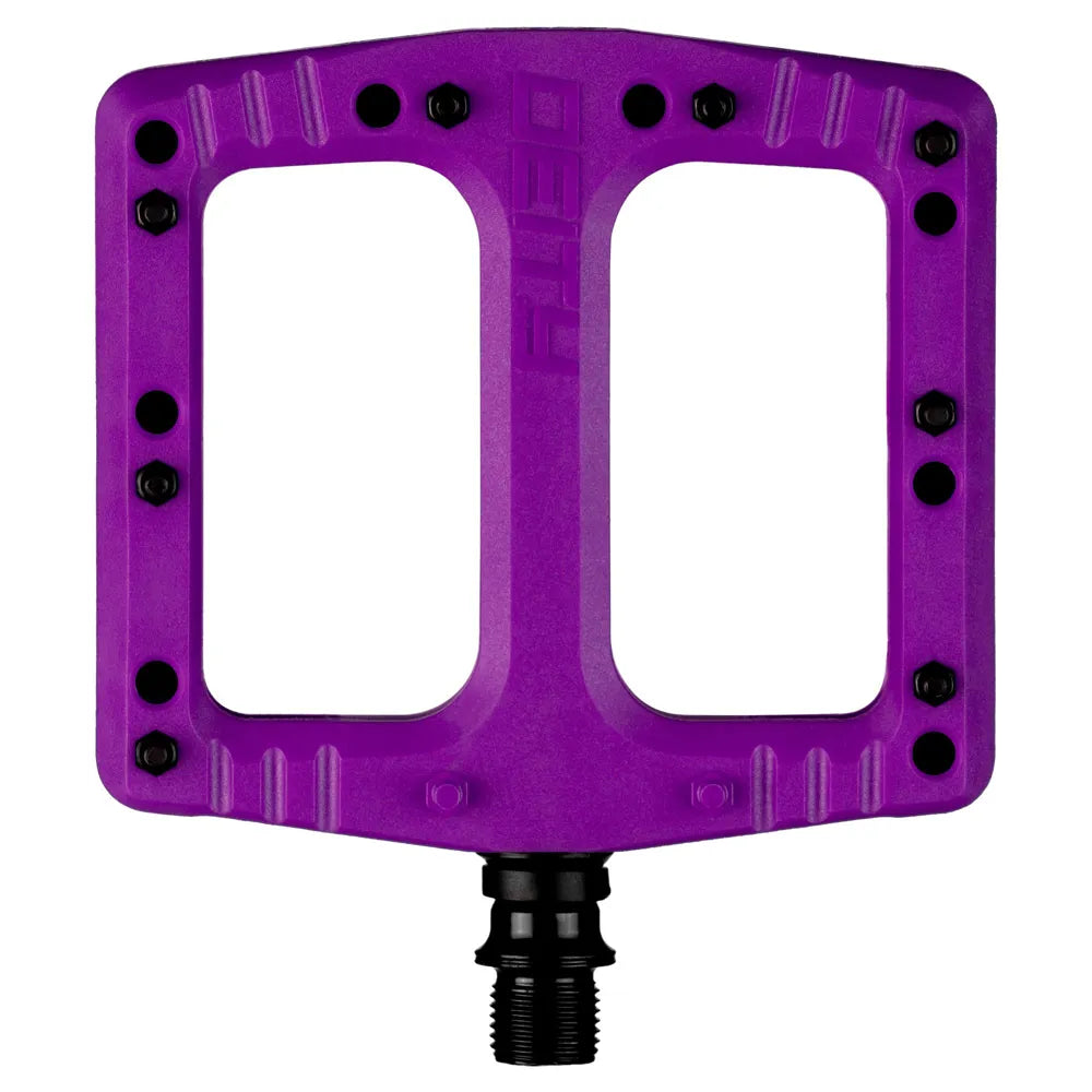 Deity Deftrap Mountain Bike Pedals in Purple