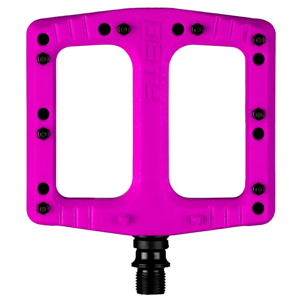 Deity Deftrap Mountain Bike Pedals in Pink