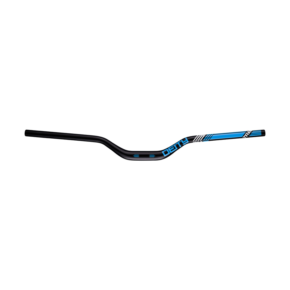 DEITY HIGHSIDE 760 Aluminium Handlebar 31.8mm Bore, 50mm Rise blue