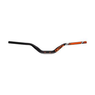 Deity Highside 80mm Rise Aluminium Handlebar in Orange