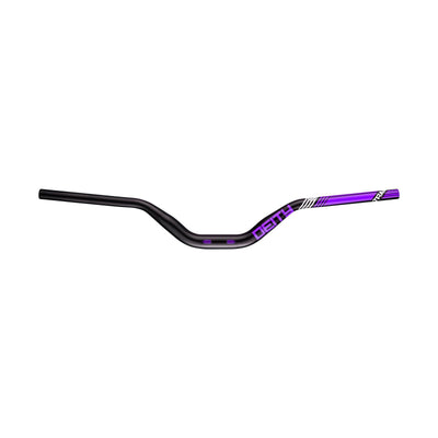 DEITY HIGHSIDE 760 Aluminium Handlebar 31.8mm Bore, 80mm Rise: PURPLE 760MM