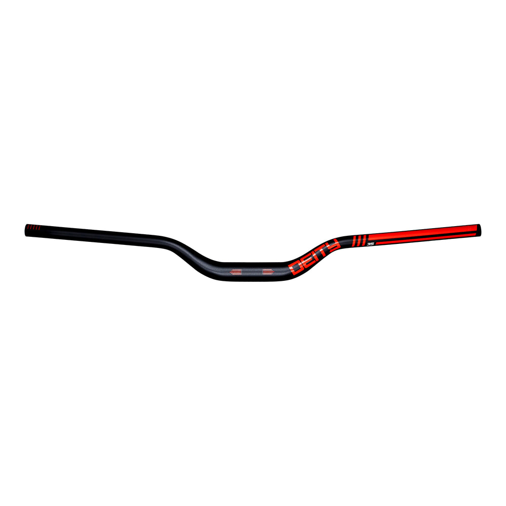 Deity Highside 35mm Aluminium Handlebar in Red