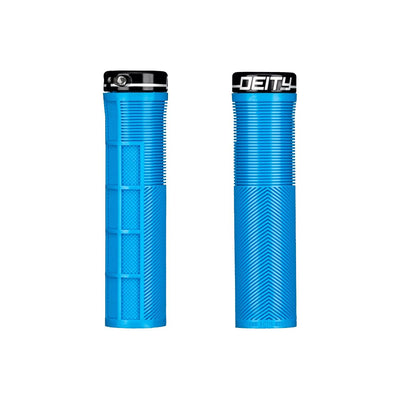 Deity Knuckleduster Grips in Blue