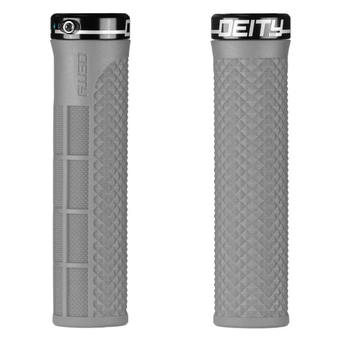 Deity Lockjaw Grips in Grey