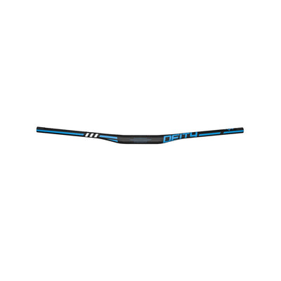 Deity Skywire Carbon Handlebar 35mm Bore 15mm Rise 800mm in Blue