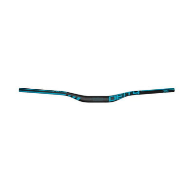 Deity Speedway 35mm Carbon Handlebar in Turquoise with 30mm Rise  