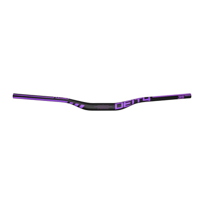 Deity Speedway 35mm Carbon Handlebar in Purple with 30mm Rise  