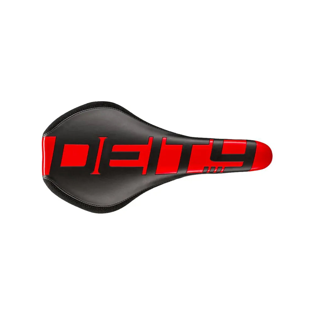 Deity Speedtrap Saddle in Red