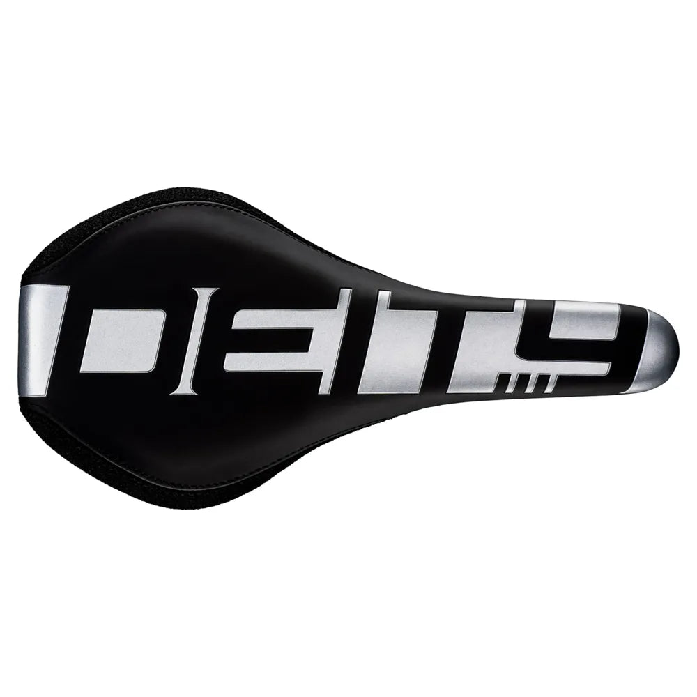 Deity Speedtrap Am Crmo Saddle in Black and Silver