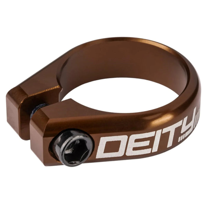 Deity Circuit Seatpost Clamp in Bronze