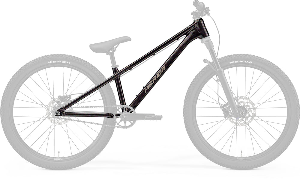 2027 Merida Dirt 700 Dirt Jump Frame In Metallic Black