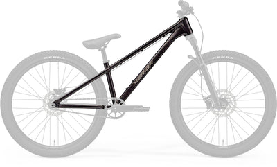 2027 Merida Dirt 700 Dirt Jump Frame In Metallic Black