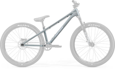 2027 Merida Dirt 700 Dirt Jump Frame In Silk Transparent Blue