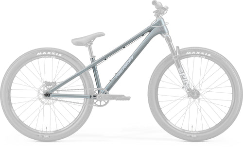 2027 Merida Dirt 700 Dirt Jump Frame In Silk Transparent Blue