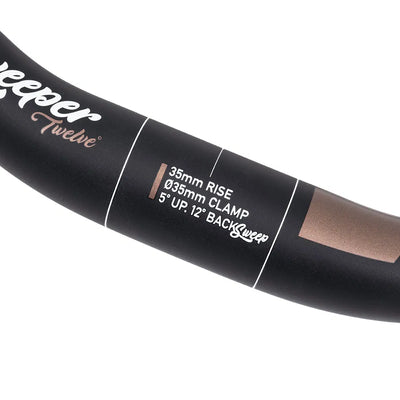 DMR Sweeper Handlebar in Black 35mm - 35mm Rise