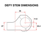 DMR Defy35+ Stem Liquid Camo Green