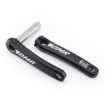 DMR Sect Aluminium Mountain Bike Cranks In Black 165mm Length