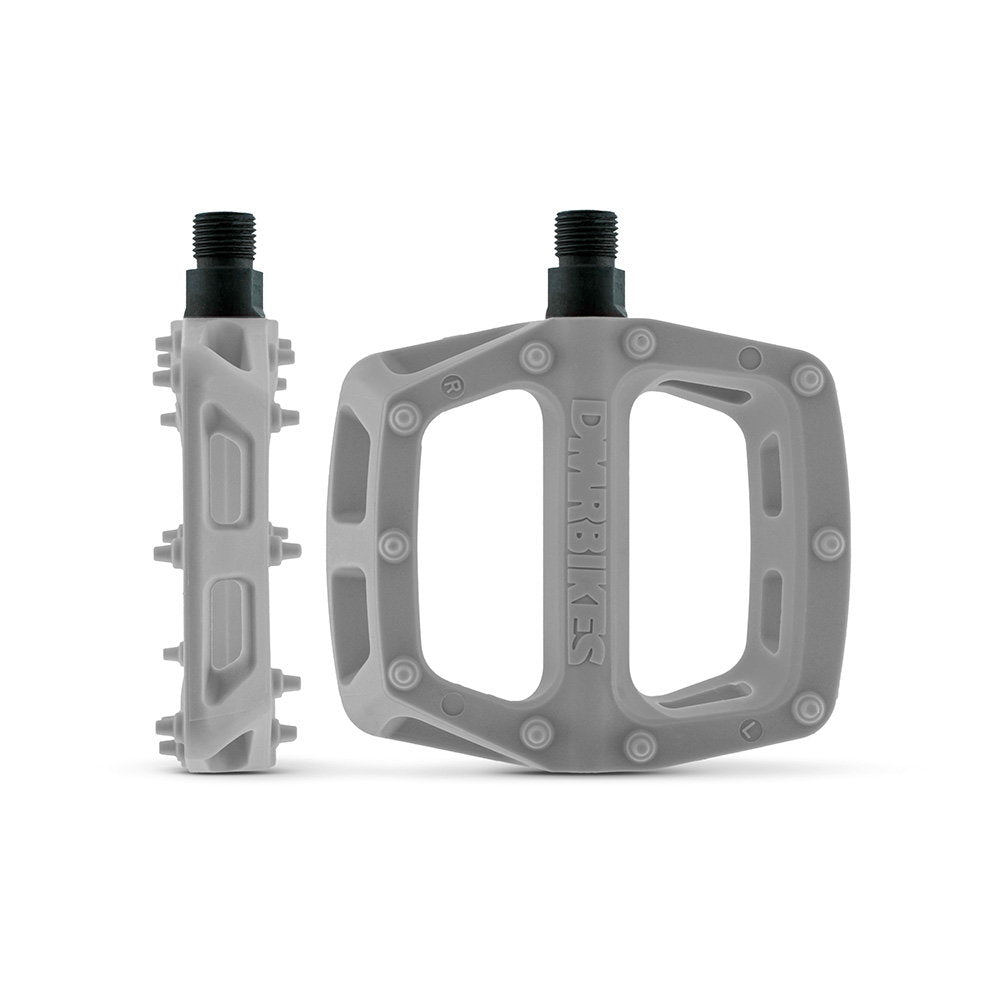 DMR V6 Plastic Pedal Cro-Mo Axle Grey