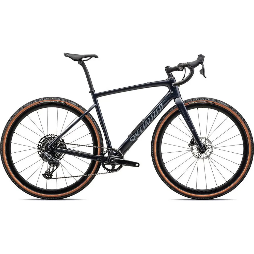 2024 Specialized Diverge Expert Carbon AXS Gravel Bike in Dark Navy