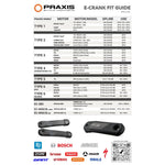 Praxis - eCranks - EC-M30 MTB - Alloy 170mm