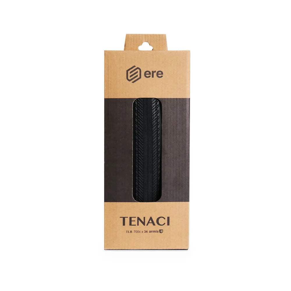 Ere Research Tenaci TLR Tubeless Pro Gravel Tyre 700x38 in Black