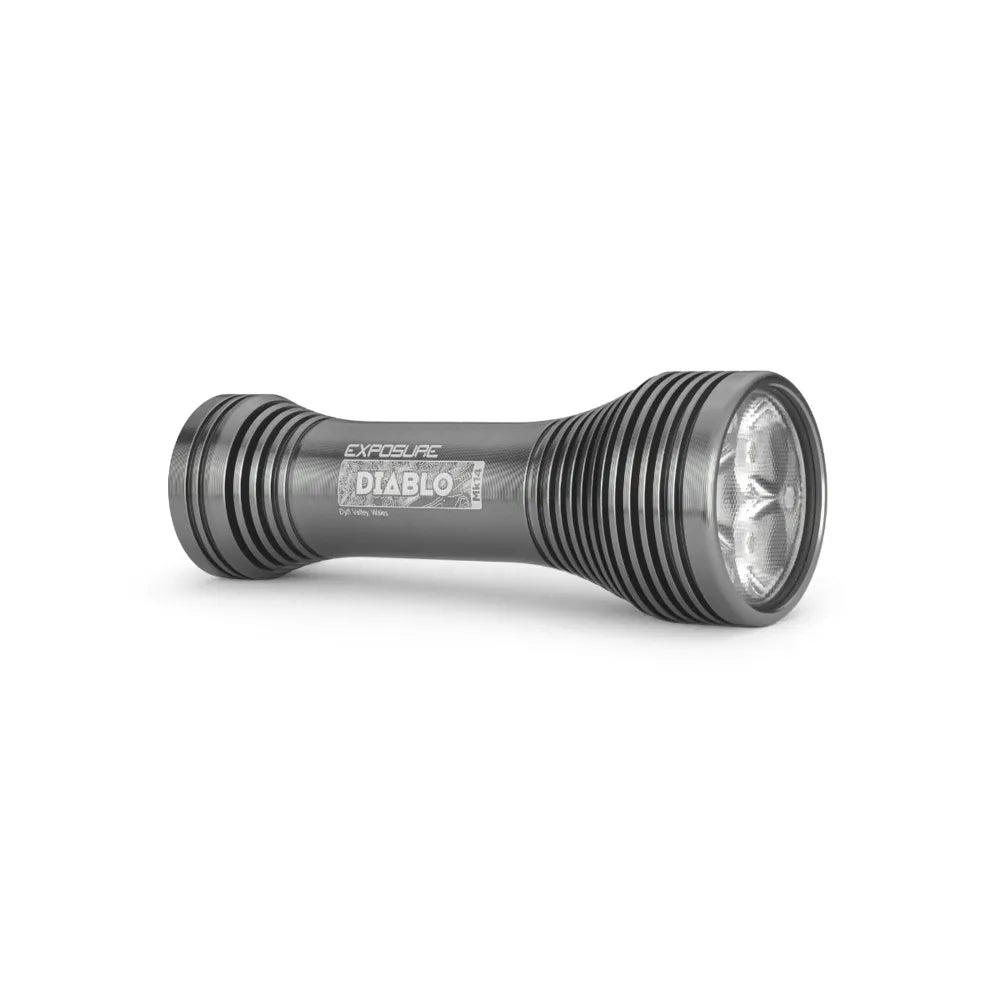 2024 Exposure Diablo Mk14 Helmet Mount Front Light in Gun Metal Black