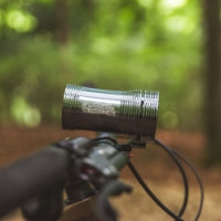 2026 Exposure Six Pack Mk15 Front Bike Light in Gun Metal Black