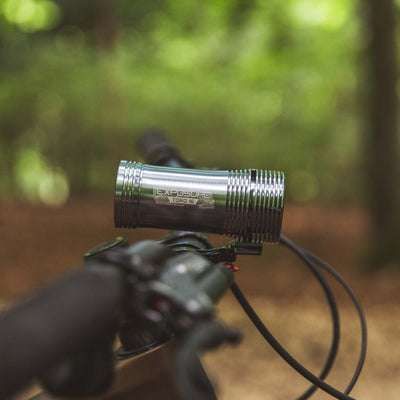 2026 Exposure Toro Mk16 Front Bike Light in Gun Metal Black