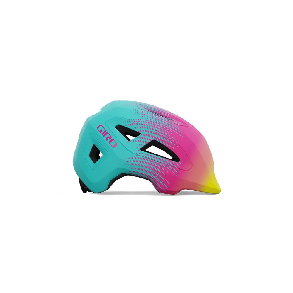 Giro Scamp Mips II Kids Cycling Helmet in Blue/Pink