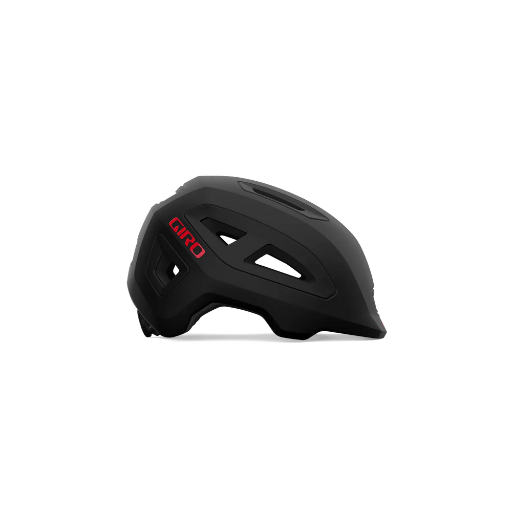 Giro Scamp Mips II Kids Mountain Bike Helmet in Black/Red