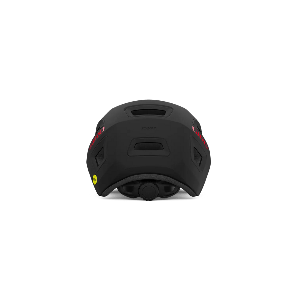 Giro Scamp Mips II Kids Mountain Bike Helmet in Black/Red